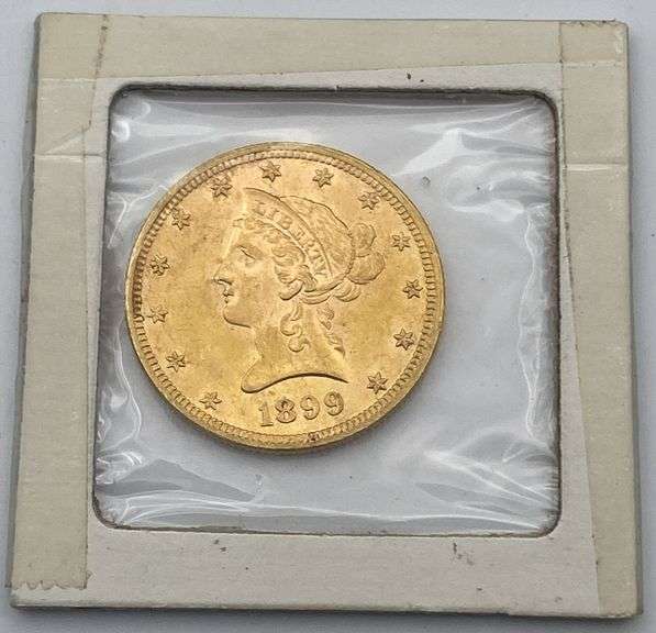 1899 Liberty Head $10 Gold Coin