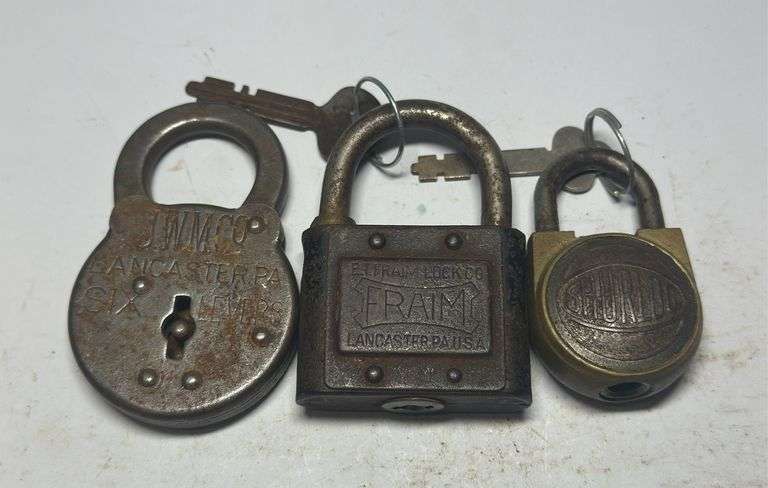 Fraim and Durand Group of Padlocks image