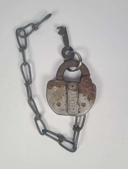 Old Louisville and Nashville Adlake Railroad Lock image
