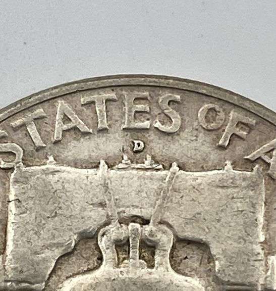 Lot of 4 Franklin Half Dollars