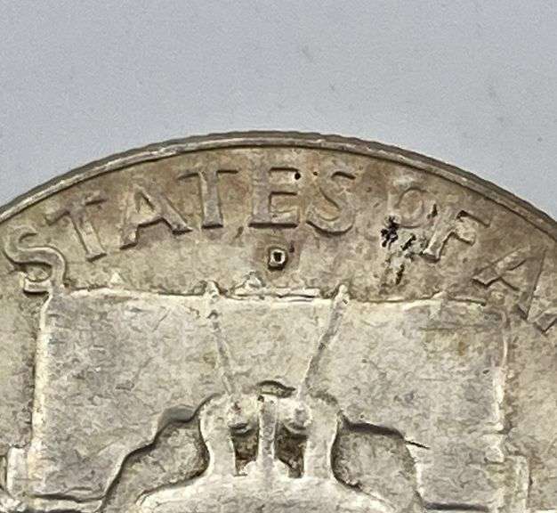 Lot of 5 Franklin Half Dollars