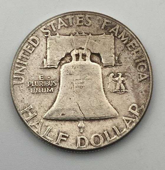 Lot of 5 Franklin Half Dollars