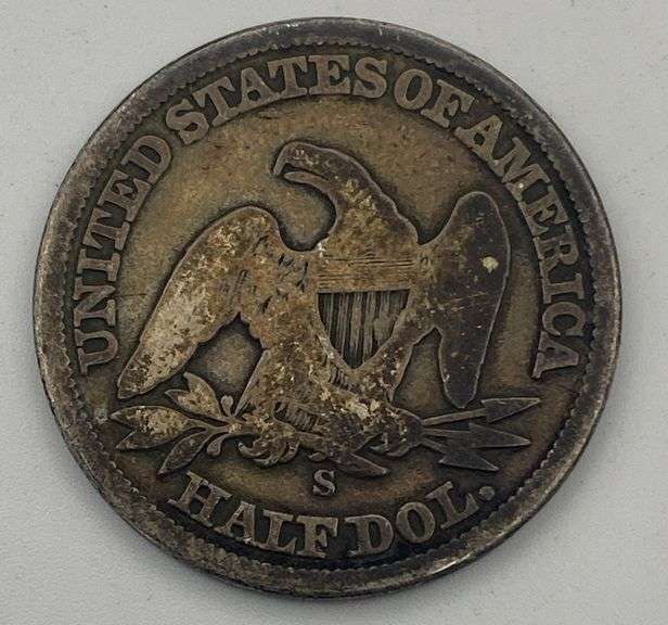 1862-S Seated Liberty Half Dollar
