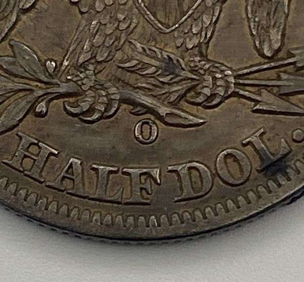 1858-O Seated Liberty Half Dollar