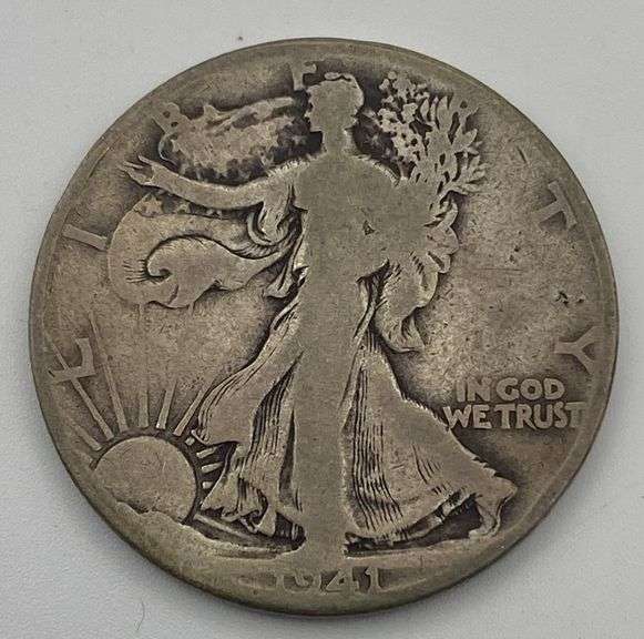1941 Walking Liberty Half Dollar image