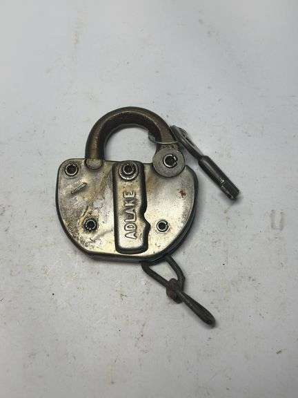 Adlake Railroad Lock with Key image