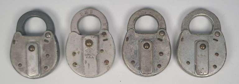 Lot of Four Padlocks image