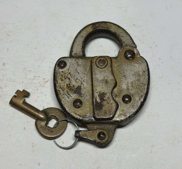 Vintage ADAMS Lock and Key image
