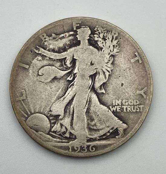 1936 Walking Liberty Half Dollar image