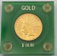 1910-D Indian Head $10 Gold Coin