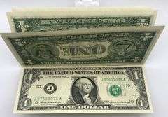 25 Sequential $1 Bills as a Notepad