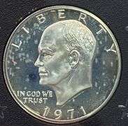 1971-S Eisenhower Proof Dollar