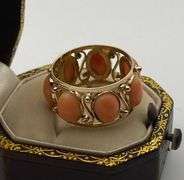 14K Coral Ring