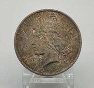 1923 US Peace Dollar