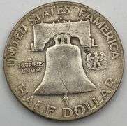Lot of 3 Franklin Half Dollars