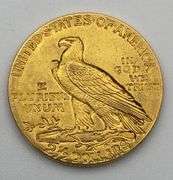 1910 Indian Head $2.5 Gold Coin