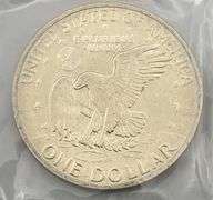 1971-S Uncirculated Eisenhower Silver Dollar