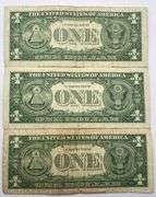Lot of 11 Silver Certificate $1 Bills
