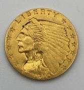 1910 Indian Head $2.5 Gold Coin