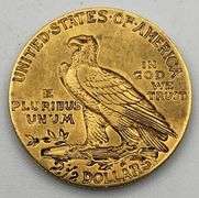1911 Indian Head $2.5 Gold Coin