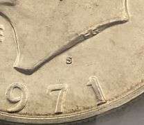 1971-S Uncirculated Eisenhower Silver Dollar