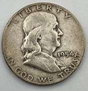Lot of 3 Franklin Half Dollars