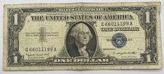 1957 Series A $1 Silver Certificate Repeater Note
