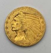 1909-S Indian Head $5 Gold Coin