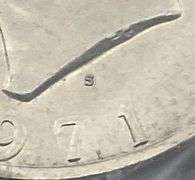 1971-S Uncirculated Eisenhower Silver Dollar