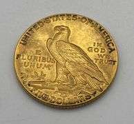 1914-D $5 Gold Indian
