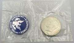 1971-S Uncirculated Eisenhower Silver Dollar