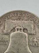Lot of 4 Franklin Half Dollars