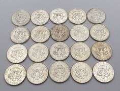 Roll of BU 90% Silver Kennedy Half Dollar