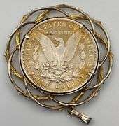 1884-S Morgan Dollar Pendant