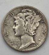 1945 Mercury Dime