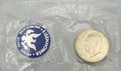 1971-S Uncirculated Eisenhower Silver Dollar