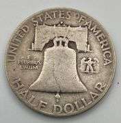 Lot of 4 Franklin Half Dollars