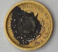 Liberty Head $1 Coin Former Jewelry Mount