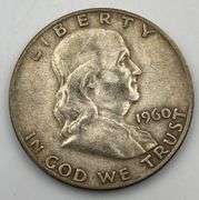 Lot of 3 Franklin Half Dollars