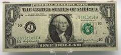 25 Sequential $1 Bills as a Notepad