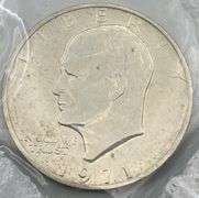1971-S Uncirculated Eisenhower Silver Dollar