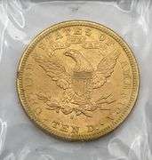 1893-S Liberty Head $10 Gold Coin AU