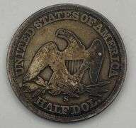 1862-S Seated Liberty Half Dollar