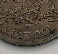 1858-O Seated Liberty Half Dollar