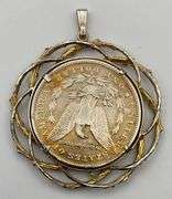 1884-S Morgan Dollar Pendant