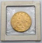 1893-S Liberty Head $10 Gold Coin AU