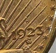 1923-D St Gauden $20 Gold Coin BU