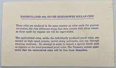1971-S Uncirculated Eisenhower Silver Dollar