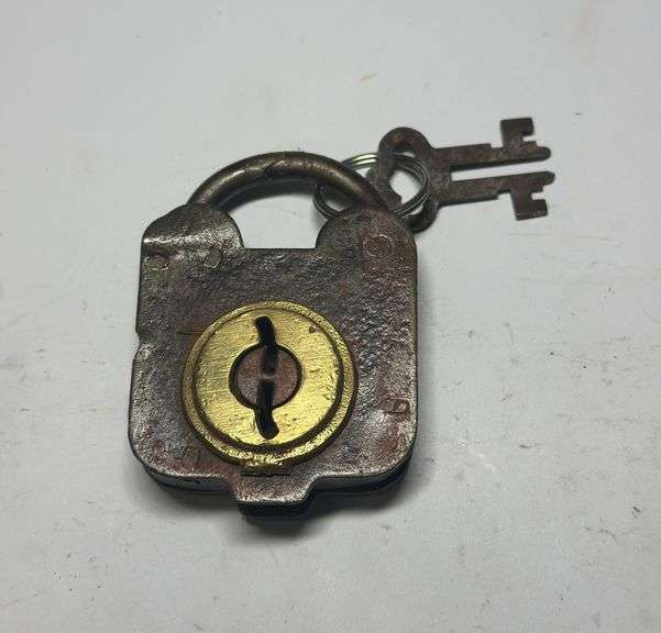 Old Padlock with Key image