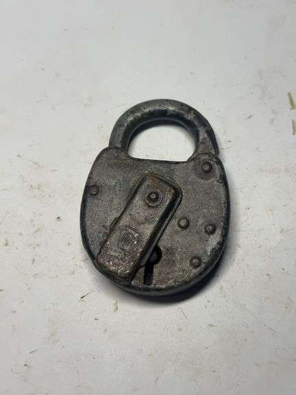 Vintage 'Signal Dep' Railroad Lock image